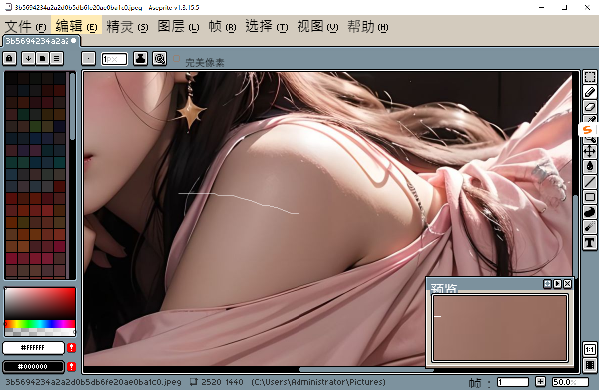 Aseprite v1.3.15.5 像素动画制作软件 专业像素画工具 支持GIF/WebP导出 汉化版和安装版 截图